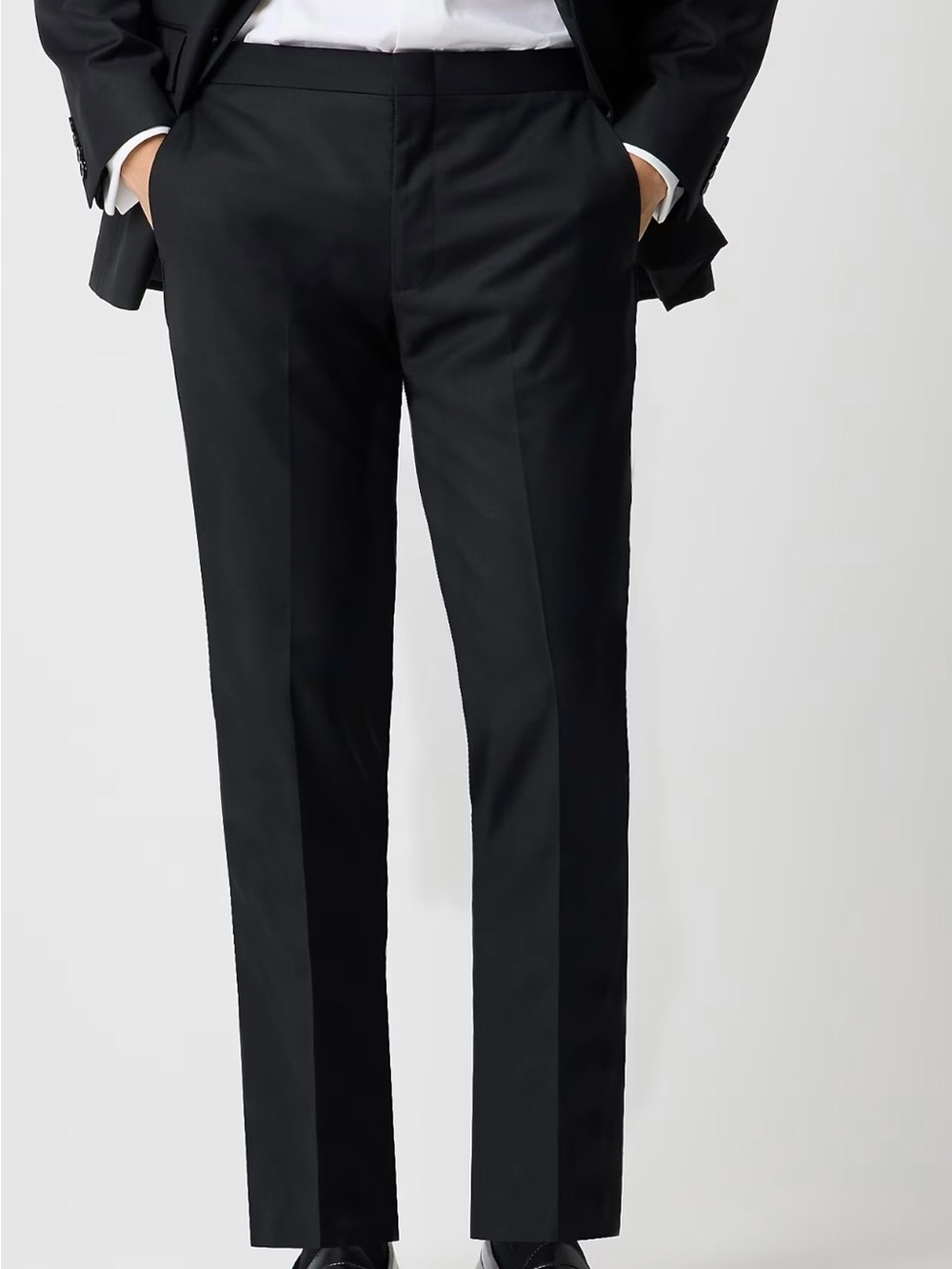 J. Crew Black Classic Tuxedo Pants